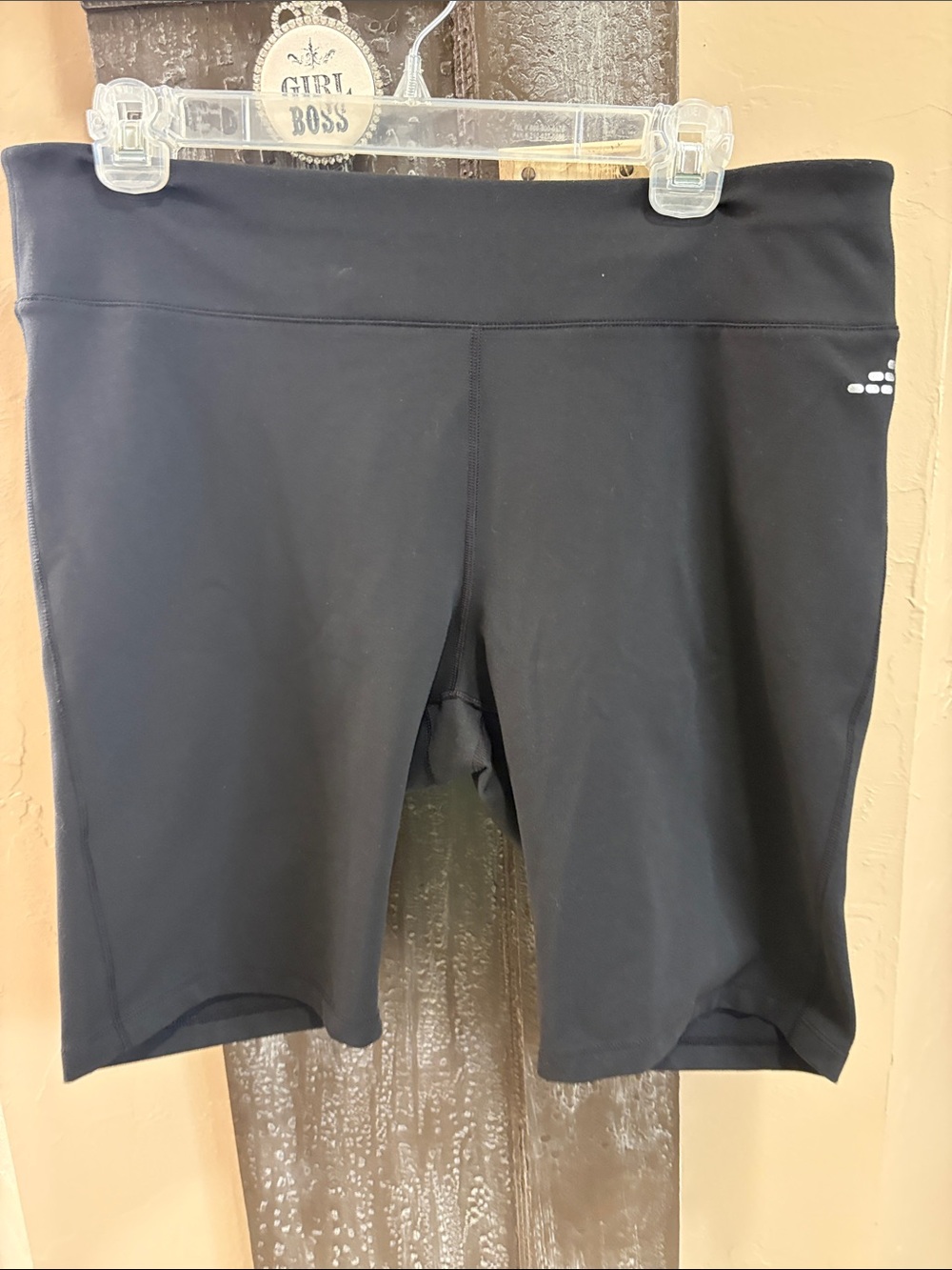 BCG 1x plus size biker shorts - Picture 3 of 5